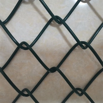 Chain Link Fence Diamond Mesh Wire Screen Mesh Galvanized PVC Coated Panels for Long Lifeand Regular Use