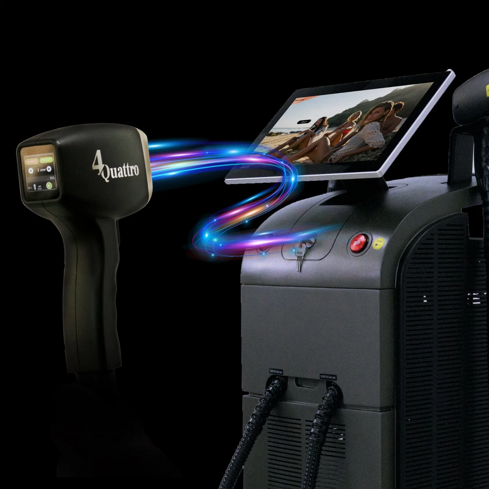 2024 Trend Laser Triple Wave 755 808 1064nm Enthaarung Permanent Ice 808nm Diode Laser-Haarentfernung Maschine Preis Beauty Salon Ausrüstung