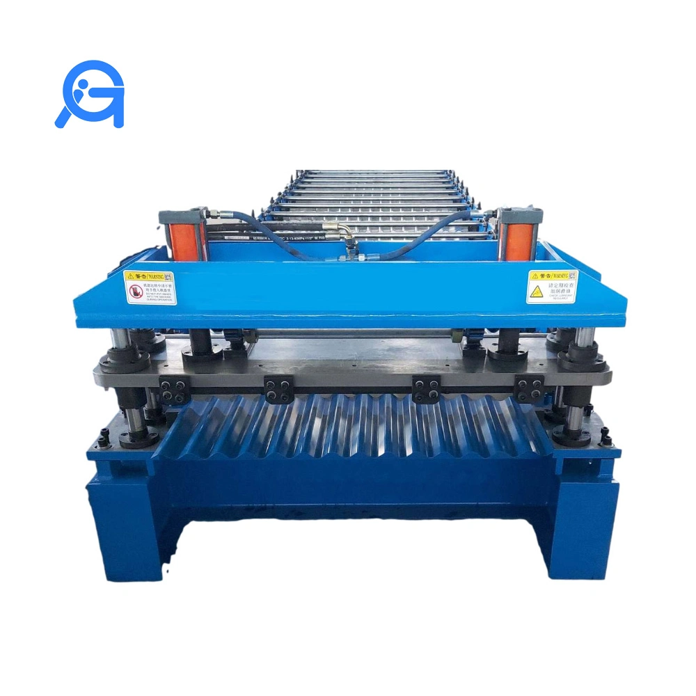 Automatic Corrugated Wave Panel Metal Wall Plate Roof Roofing Sheet Making Tiles Roll Forming Machine Machinery