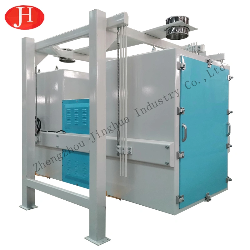 Electric Vibration Full Closed Cassava Flour Sieve Grading Equipment Cassava Flour Production Line