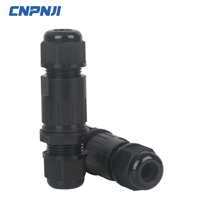 Weatherproof EPDM Rubber Sealing Insert PA66 Two Side Nylon Cable Gland Connectors Electrical Accessories IP68