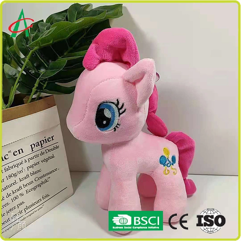 New Pony Cute Plush Toy Poly Pony Doll Unicorn Doll Girl and Children&prime; S Birthday Gift