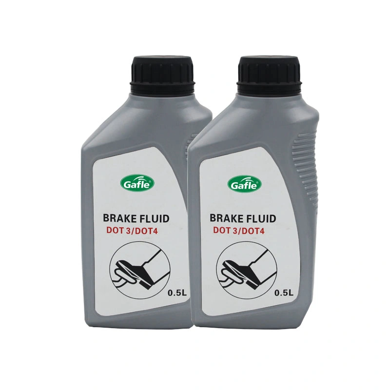 Gafle 0.5L DOT3 DOT4 Automotive Brake Fluid Lubraicant Oil