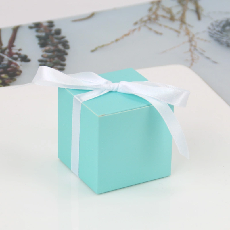 Christmas Candy Gift Box with Ribbon, Original Factory Wholesale/Supplier Affordable Price Paper Packaging Gift Box