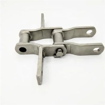 Wh Series Plate Material Offset Sidebar Chain for Horizontal Scraper Conveyor