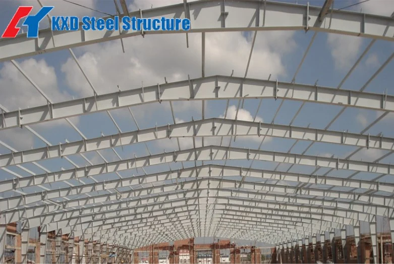 SGS, BV, ISO Q235 Qingdao Kxd Farm Chicken House Steel Structures Modular Buildings