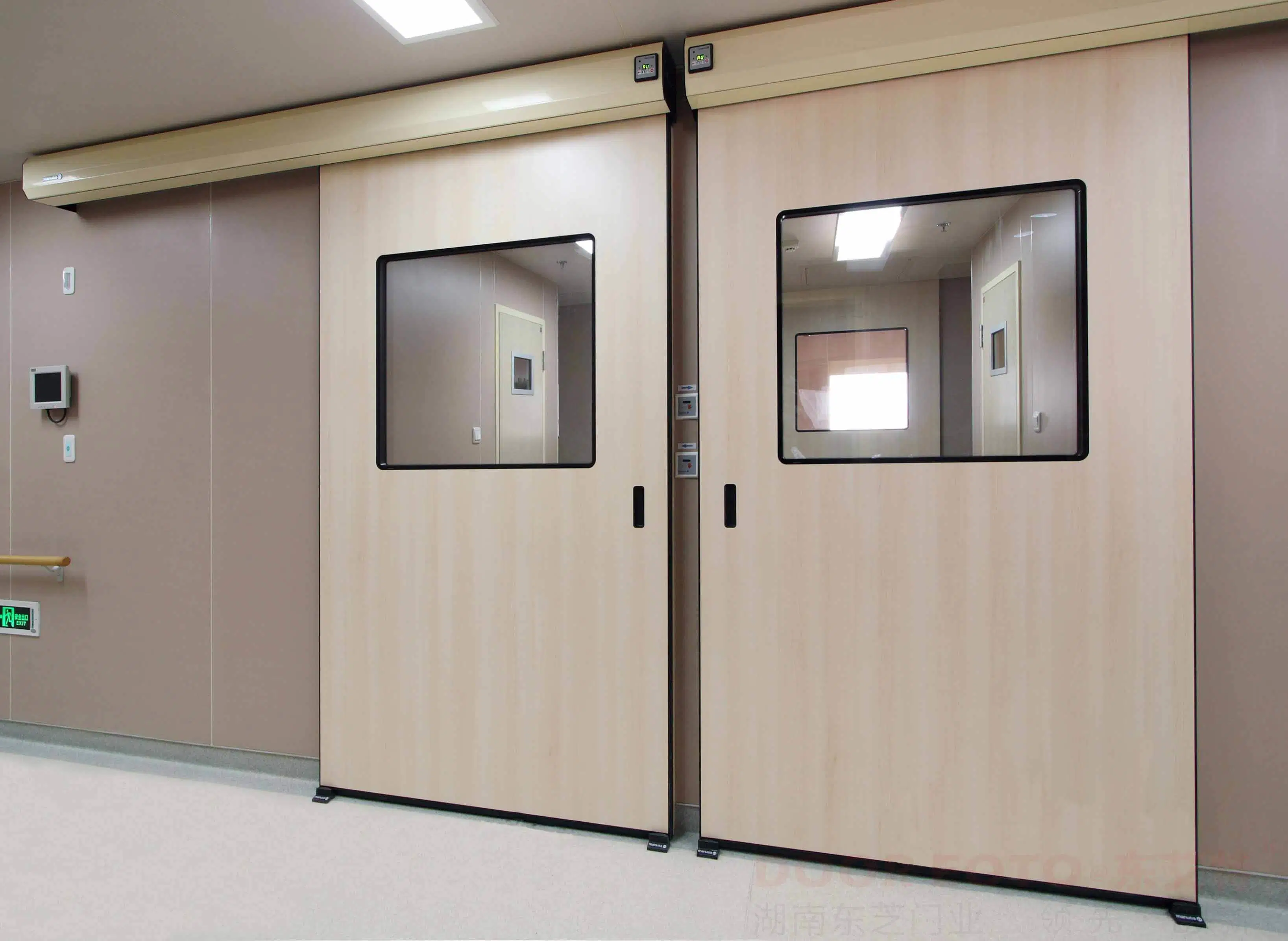 Hermetic Hospital Automatic Sliding Air-Tight Clean Room Door