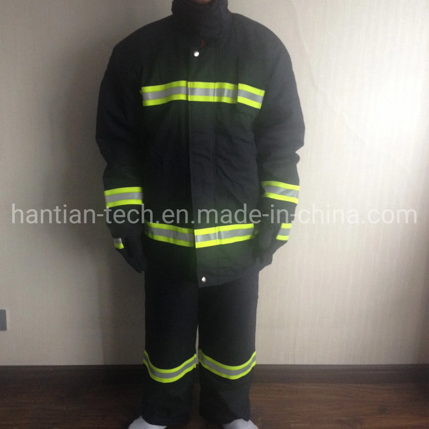 Marine Firefighting Fireman Protective Safety Apparels Flame Retardant Fire Fighting Clothing