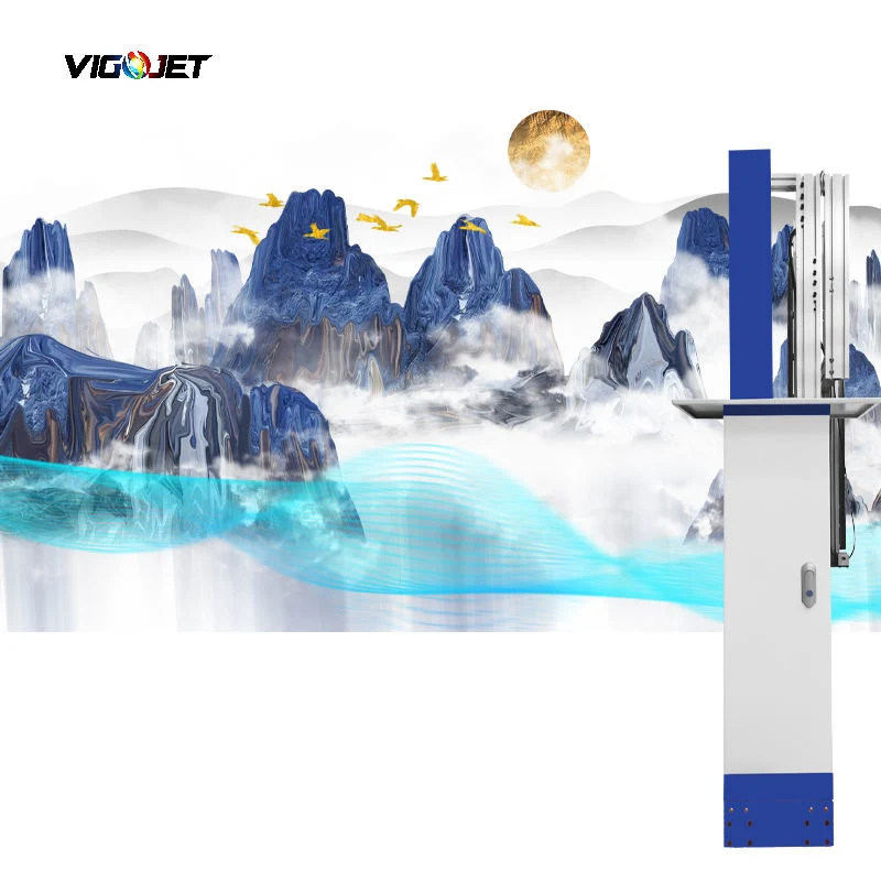 Vigojet Vertical Wall/Glass/Wood/Ceramic/Metal Indoor Art Wall Mural Inkjet Printers