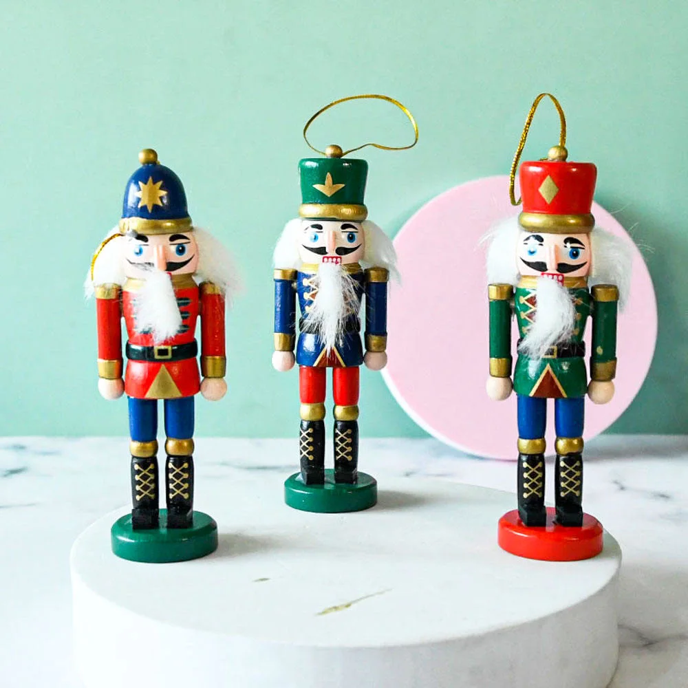 2023 New Design Gift Pack Nutcracker Table Ornaments Home Decoration