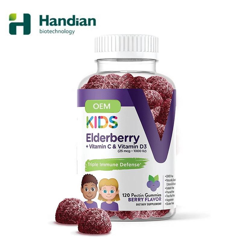 Kids Multivitamin Supplement Calcium Vitamin C Zinc Gummies Vitamin D3 Gummy