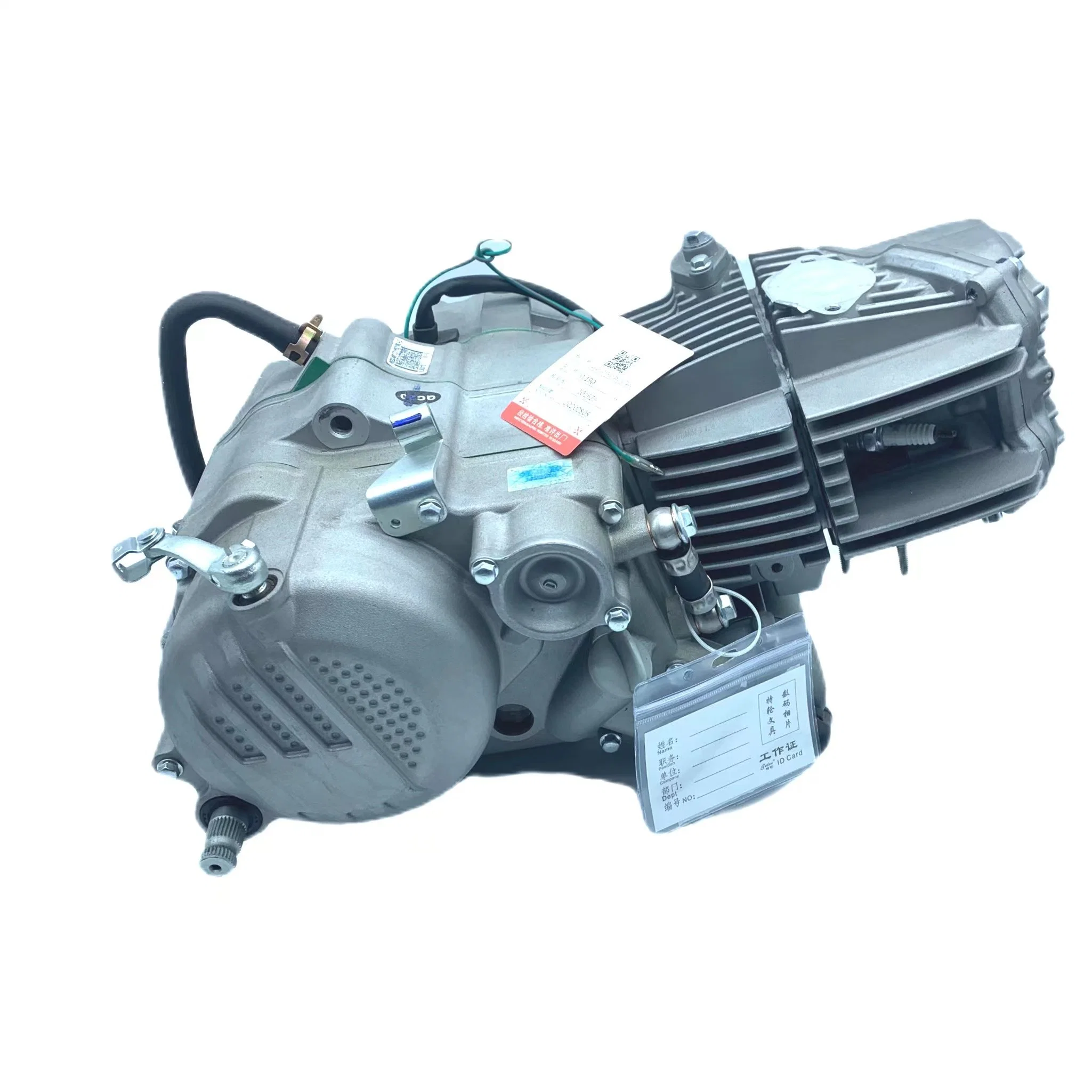 Motor de motociclo Zongshen W190 para motores de 190 cc da Ducati Honda com 4 tempos arrefecimento do óleo mudança de 5 velocidades motor de arranque de bicicleta Peças para motos