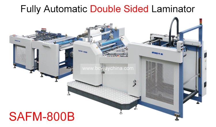 Industrial Paper Full Auto Double Sides Roll Film Hot Heated Lamination Machine