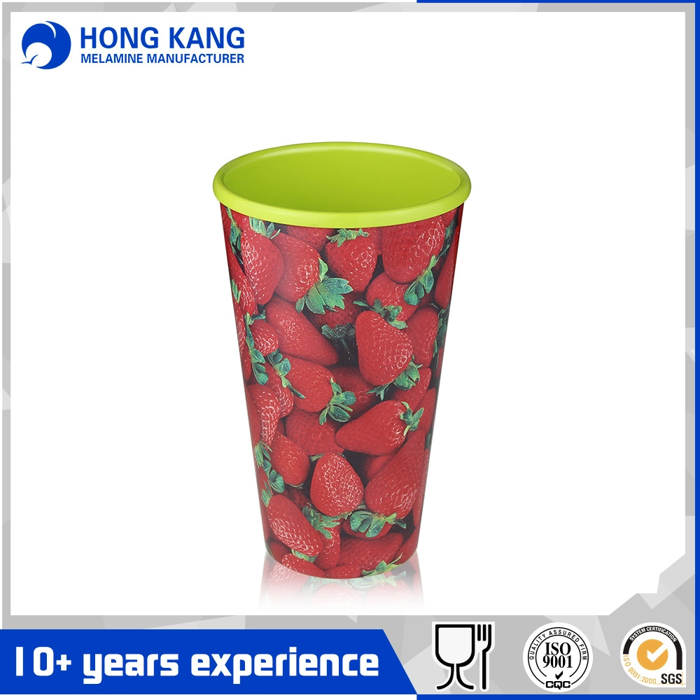 Custom Design 20oz Plastic Melamine Coffee Drinking Cup
