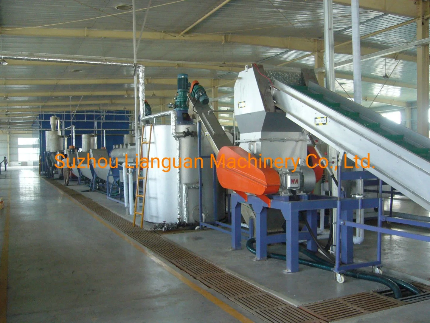 Plastic Pet/PP/HDPE/LDPE/LLDPE/ABS/PS/PVC/PC/BOPP Bottle/Film/Bag/Drum/Pallet/Pipe/Container/Box/Jar/Barrel Washing Line Crushing Plant Recycling Machine