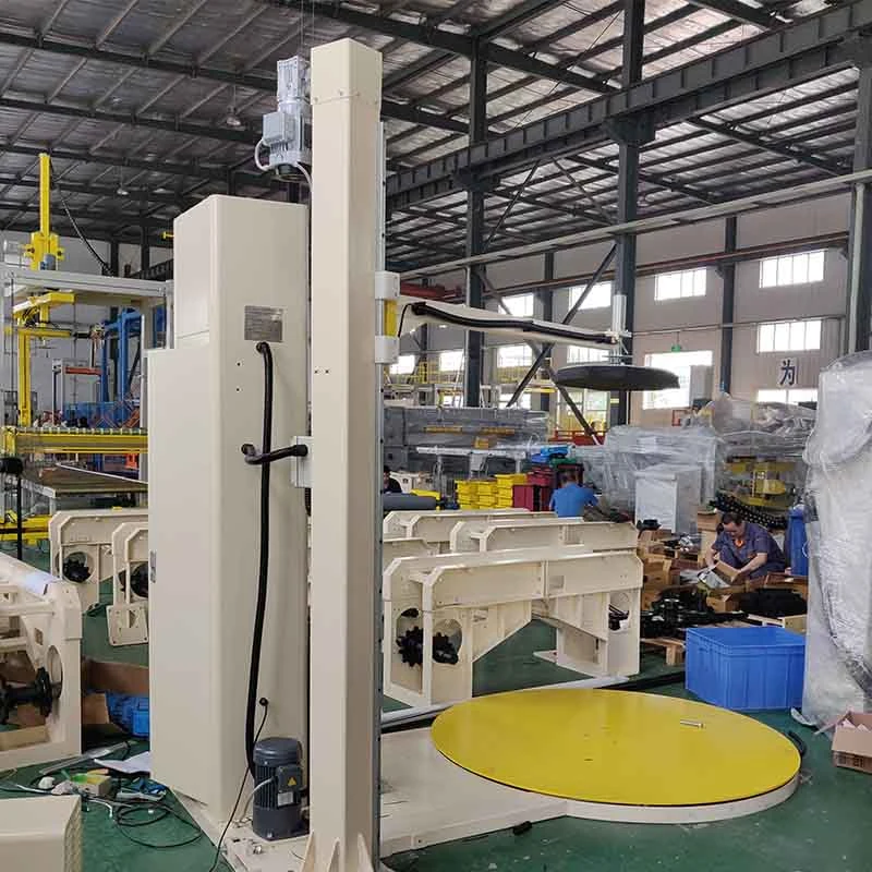Stretch Film Packing Automatic Pallet Shrink Wrap Stretch Wrapping Machine
