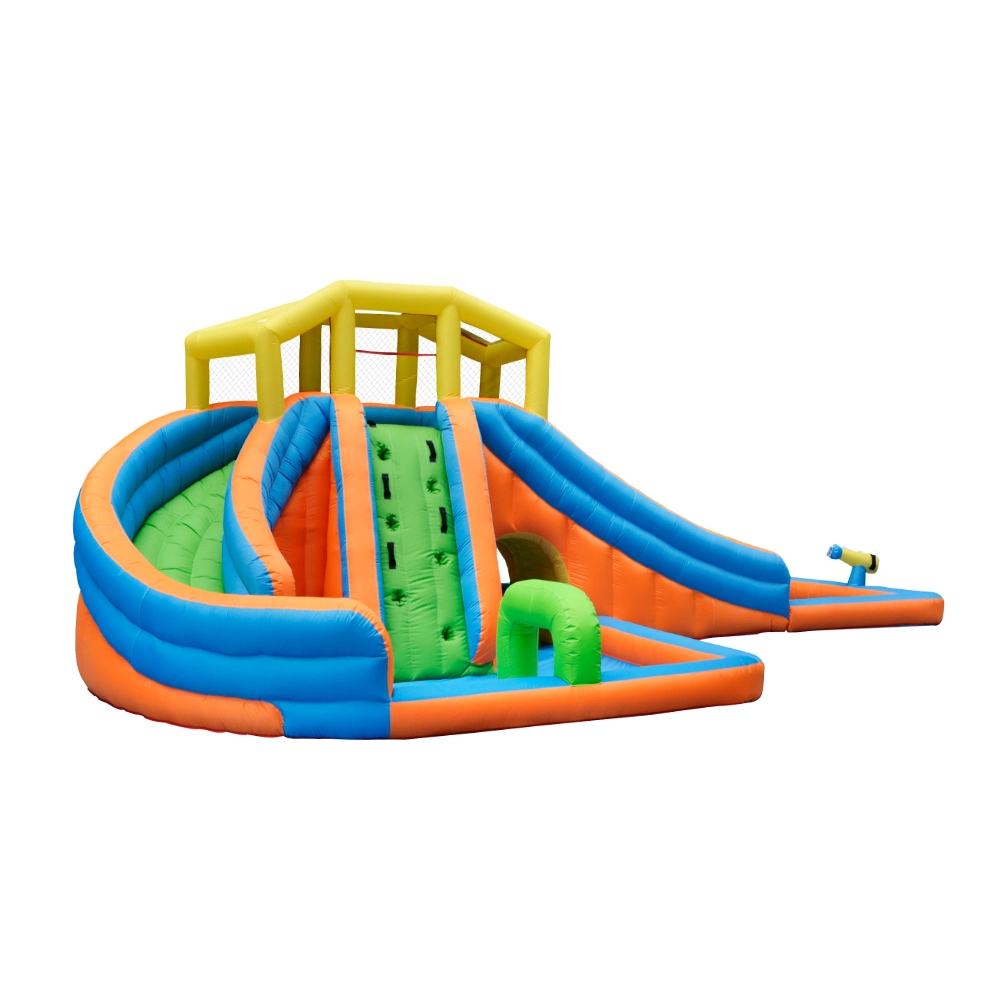 Crazy géant Ferris roue Thème Thème Cartoon Bouncy gonflable château gonflable avec toboggan pour les enfants