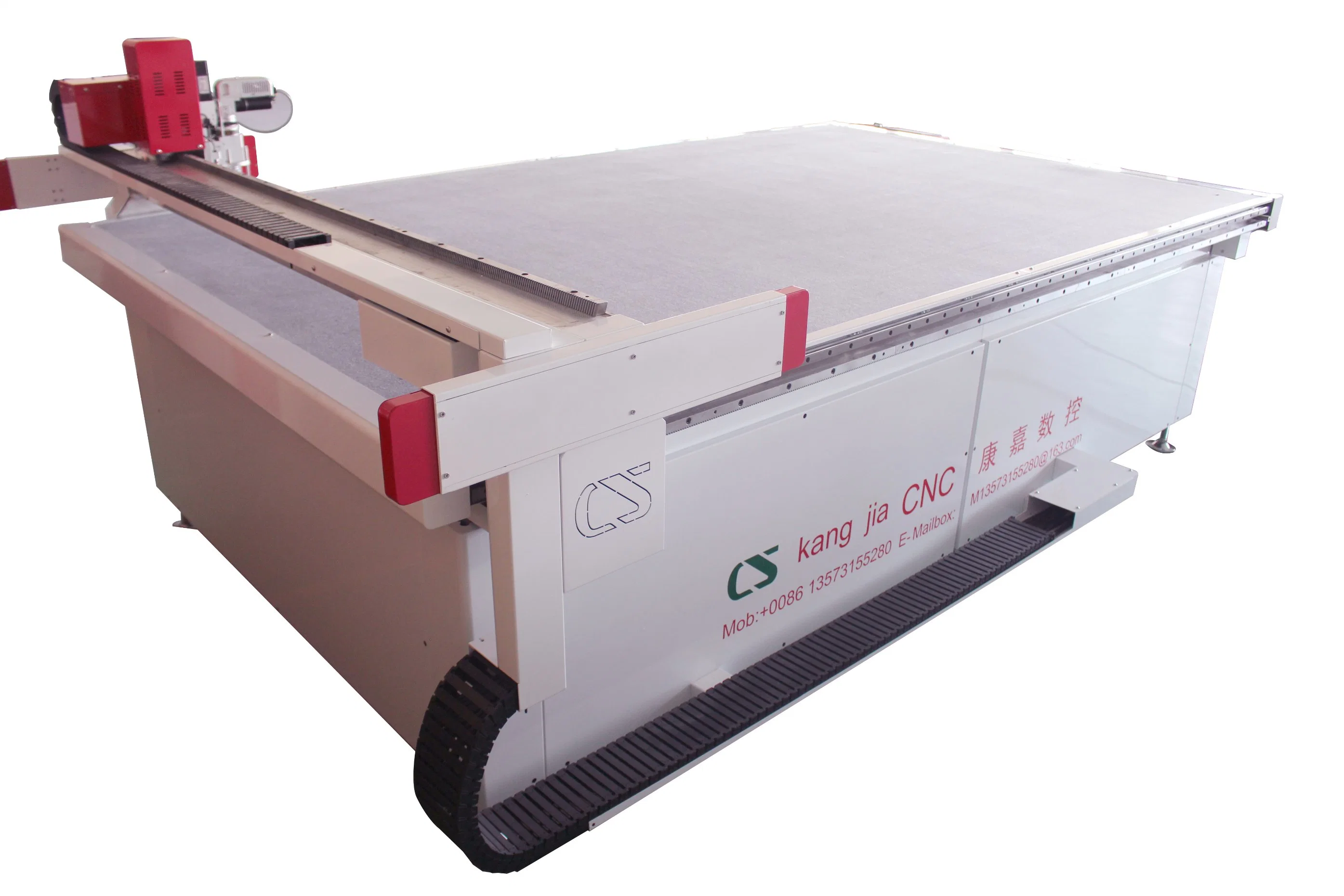 Conveyor Felt Roller Label CNC Vibration Knife Machine Roller with Receiving Station