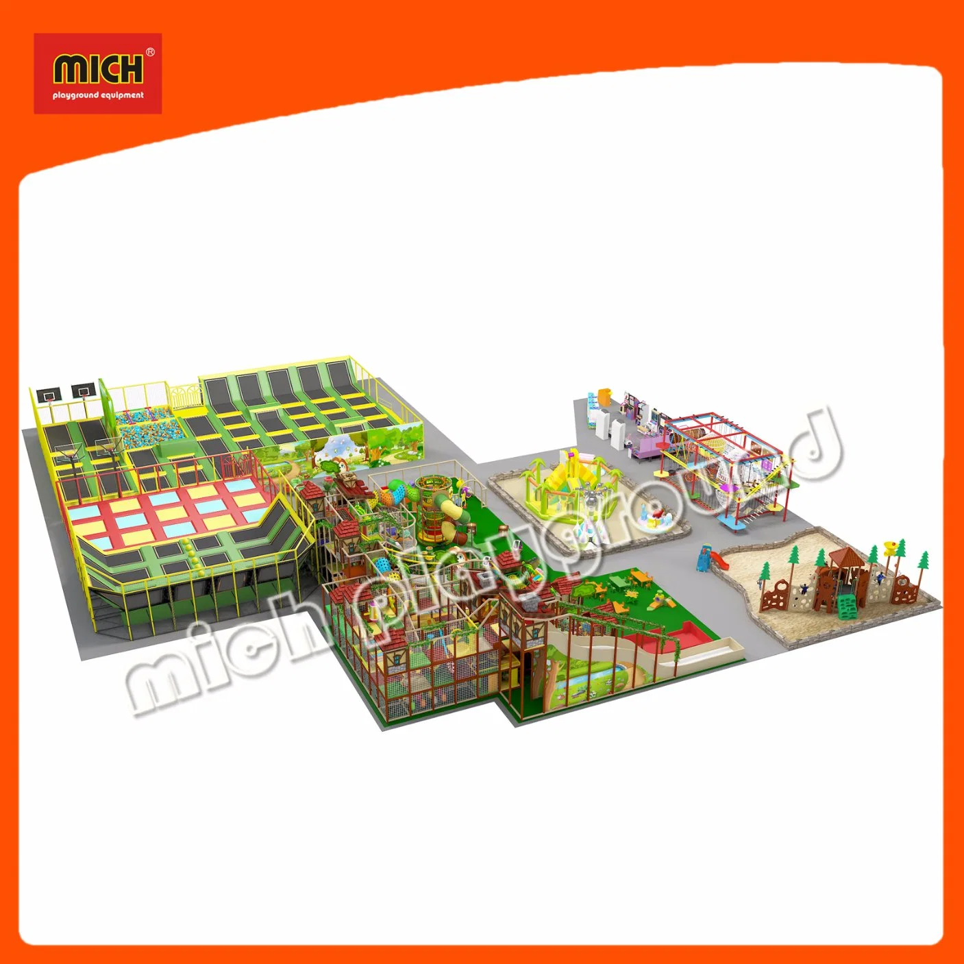 Mich Plastic Toy for Kids Amusement Park