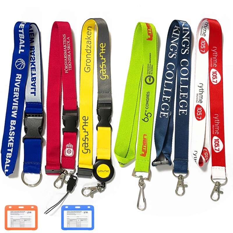 Promotional Custom Printed Lanyard / Badge Reel Retractable Lanyard