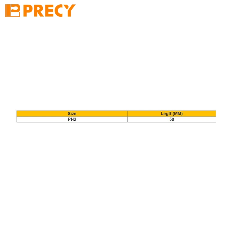 4 Bits with Stop Collar, Especially for Plasterboard, pH2 L50 mm