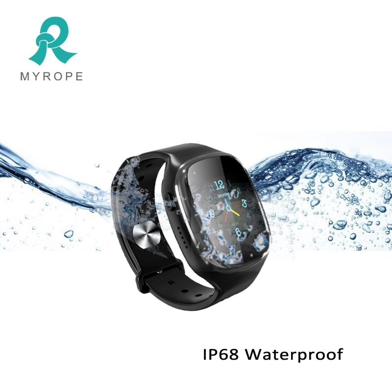 Waterproof IR Sensor Offender Prisoner 4G GPS Tracker Smart Watches