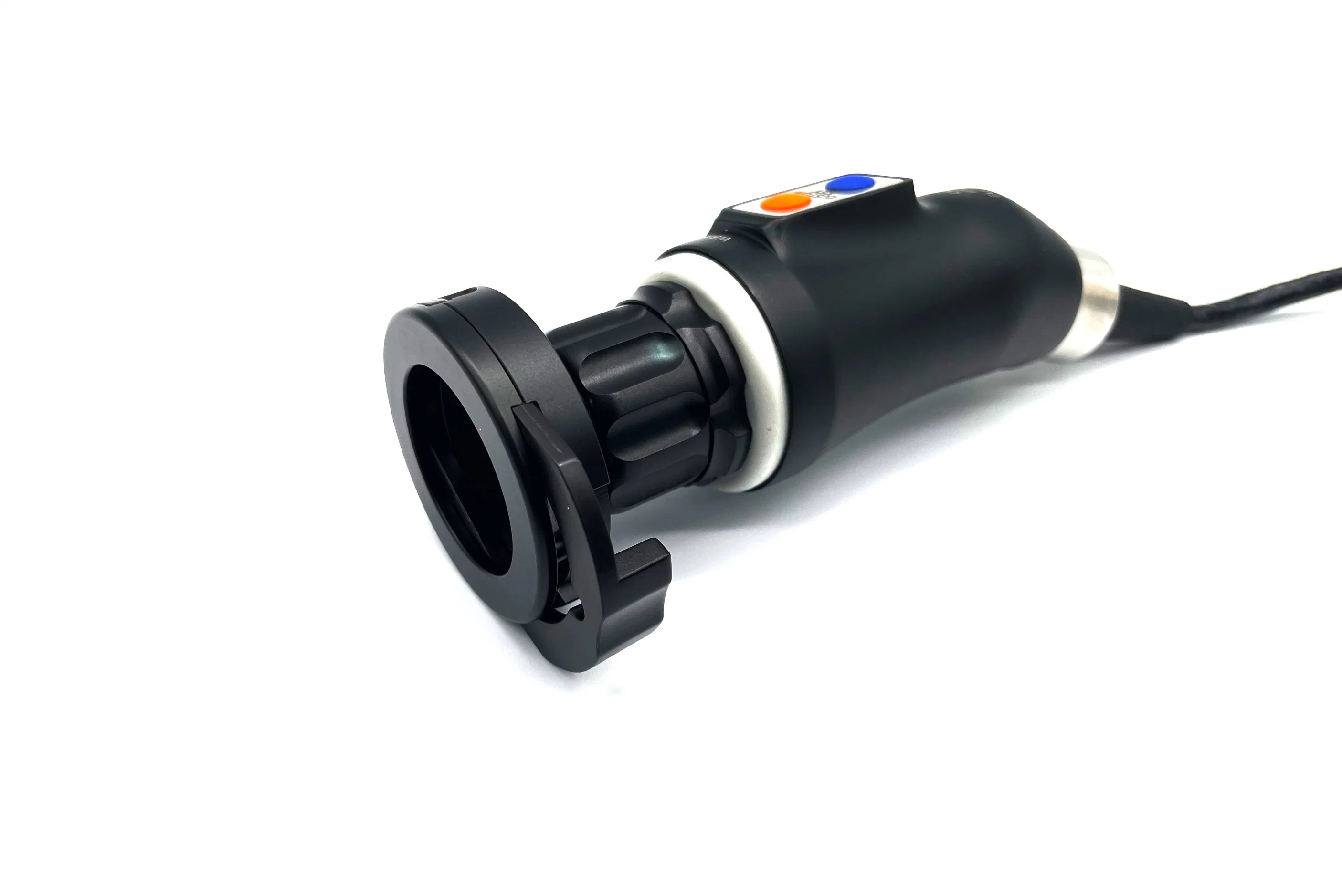 F15-25mm Zoom Universal C Mount Medical EndoScope acoplador interfaz impermeable Adaptador de endoscopia de cámara