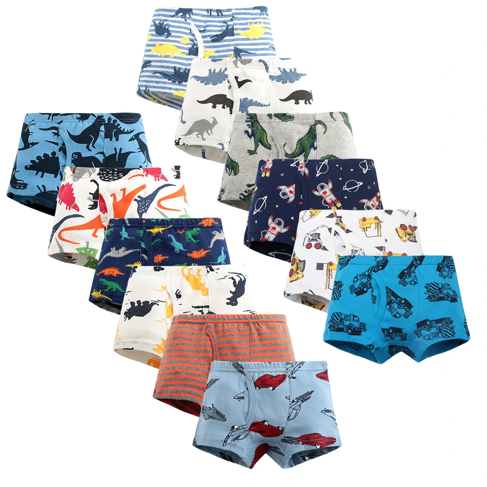 Boys Cute Design Briefs Tumble Cotton Printed Children Best Underwear/Panties/Boxer