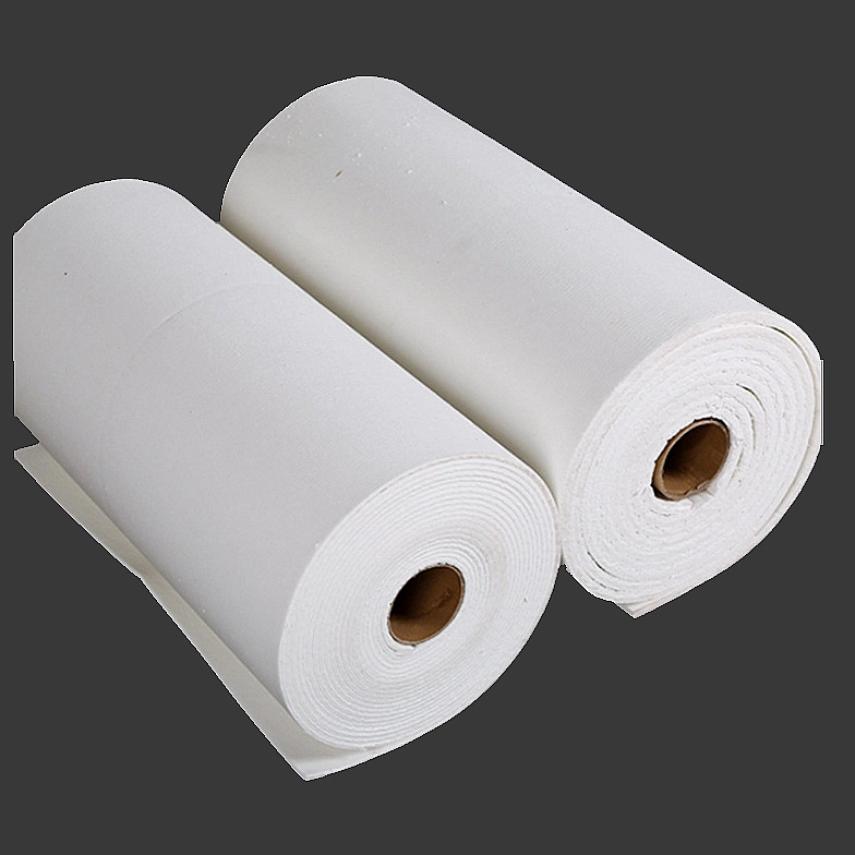 White Insulation Blanket High Temp Thermal Fireproof Mat Ceramic Fiber 6mmthick for Wood Stoves Ovens