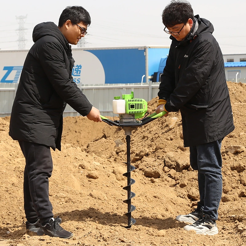 Real Ground Drill for Tree Planting Earth Auger Carbide Concrete Drill Bit Asd