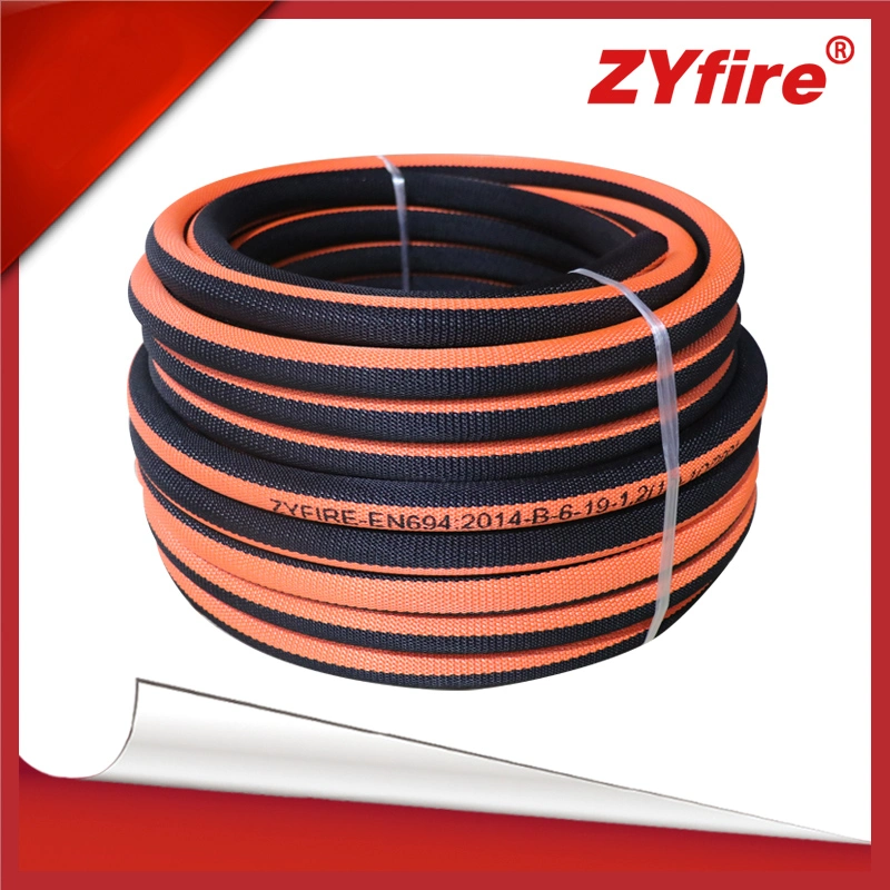 Zyfire OEM En694 aprobado Sitios de construcción Control de incendios semirrígido Manguera Layflat