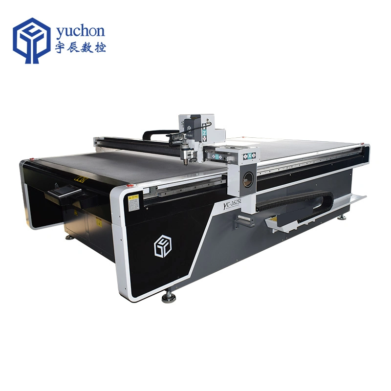 La puerta de alta velocidad Mat/Imprime Auto Alfombra Mat /el rollo de alambre Mat CNC Máquina de corte sc-1625L oscilando