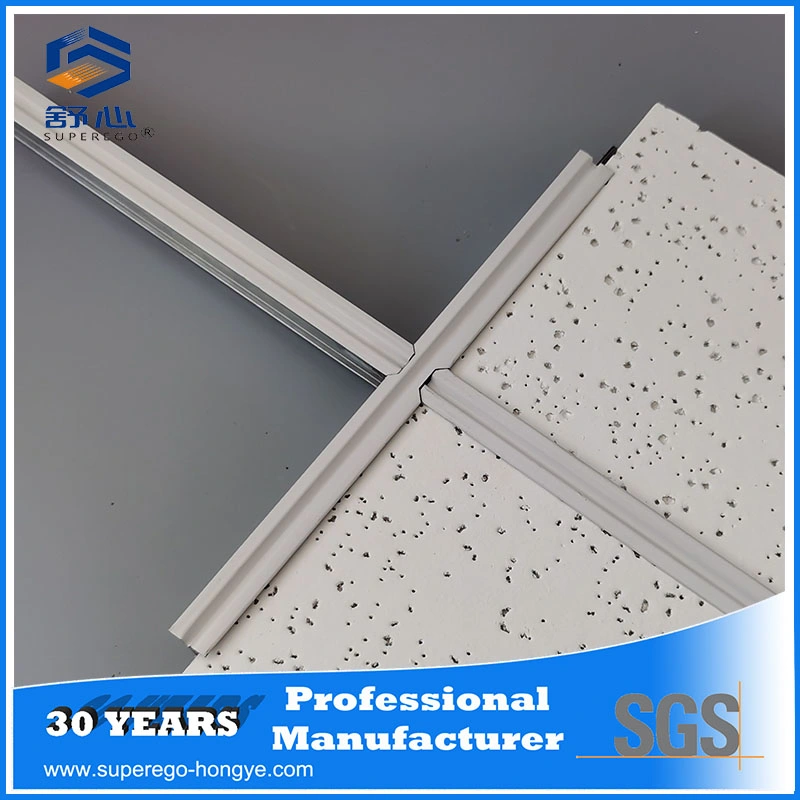 600X600X15mm Sanded Pattern Mineral Fiber Tile Suspended Ceiling