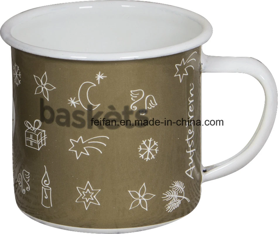 Factory Wholsale Restaurant and Hotel Enamel Mug/Coffee Cup for Painting