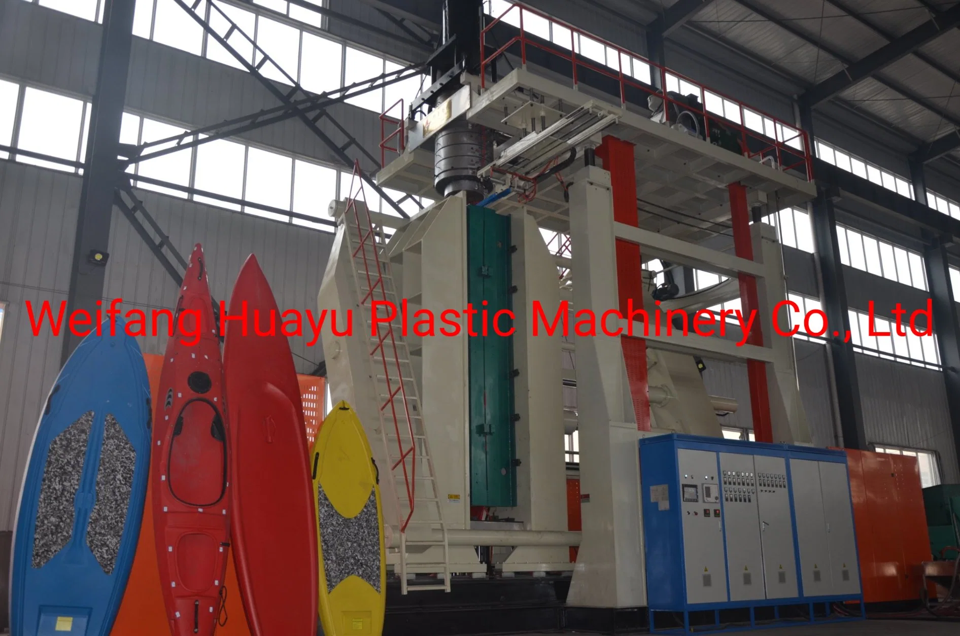 Plastic Kayak and Fishing Boat Blow Moulding Machine Auto Extrusion Durable Lifetime