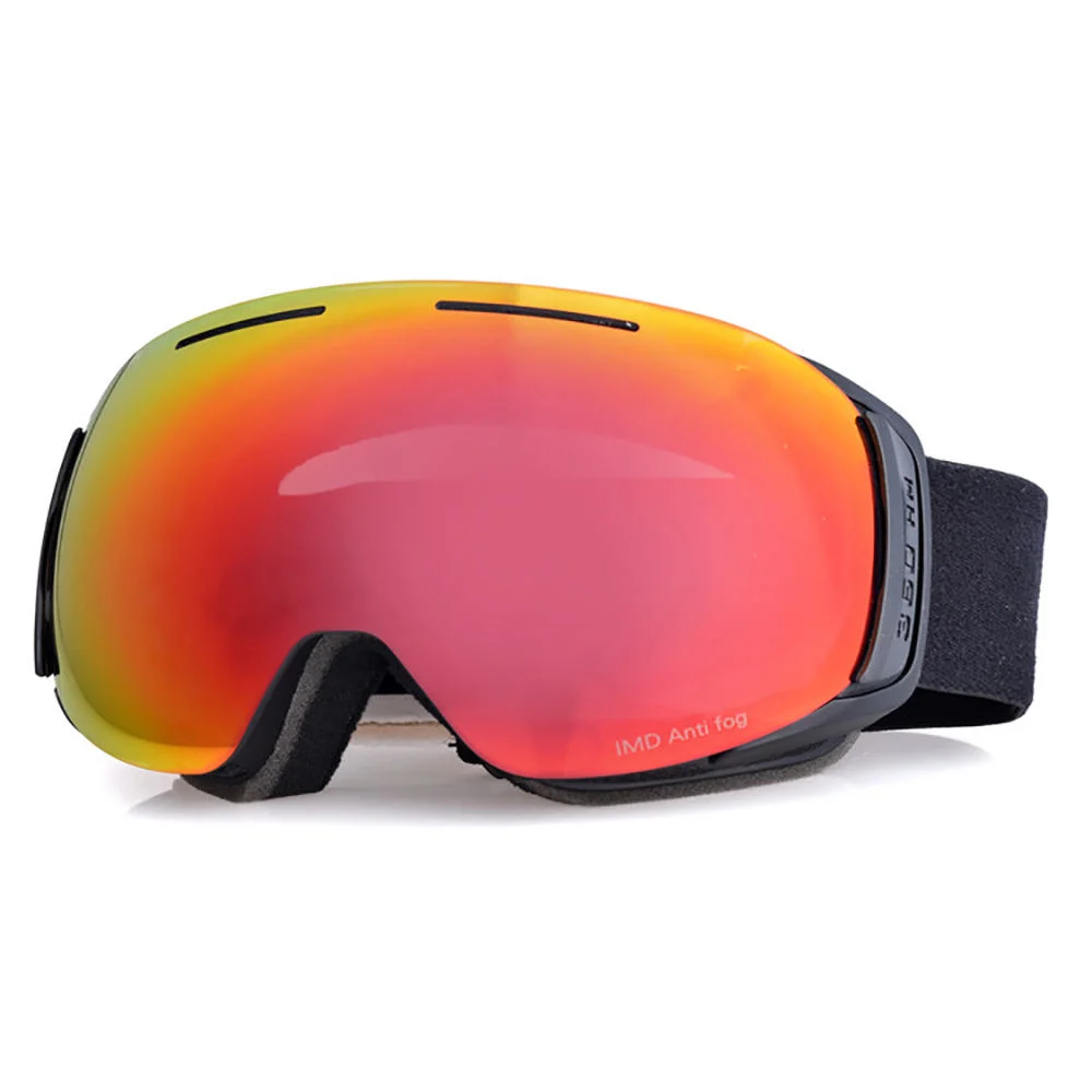 Gafas de snowboard magnéticas con lente reflectiva intercambiable