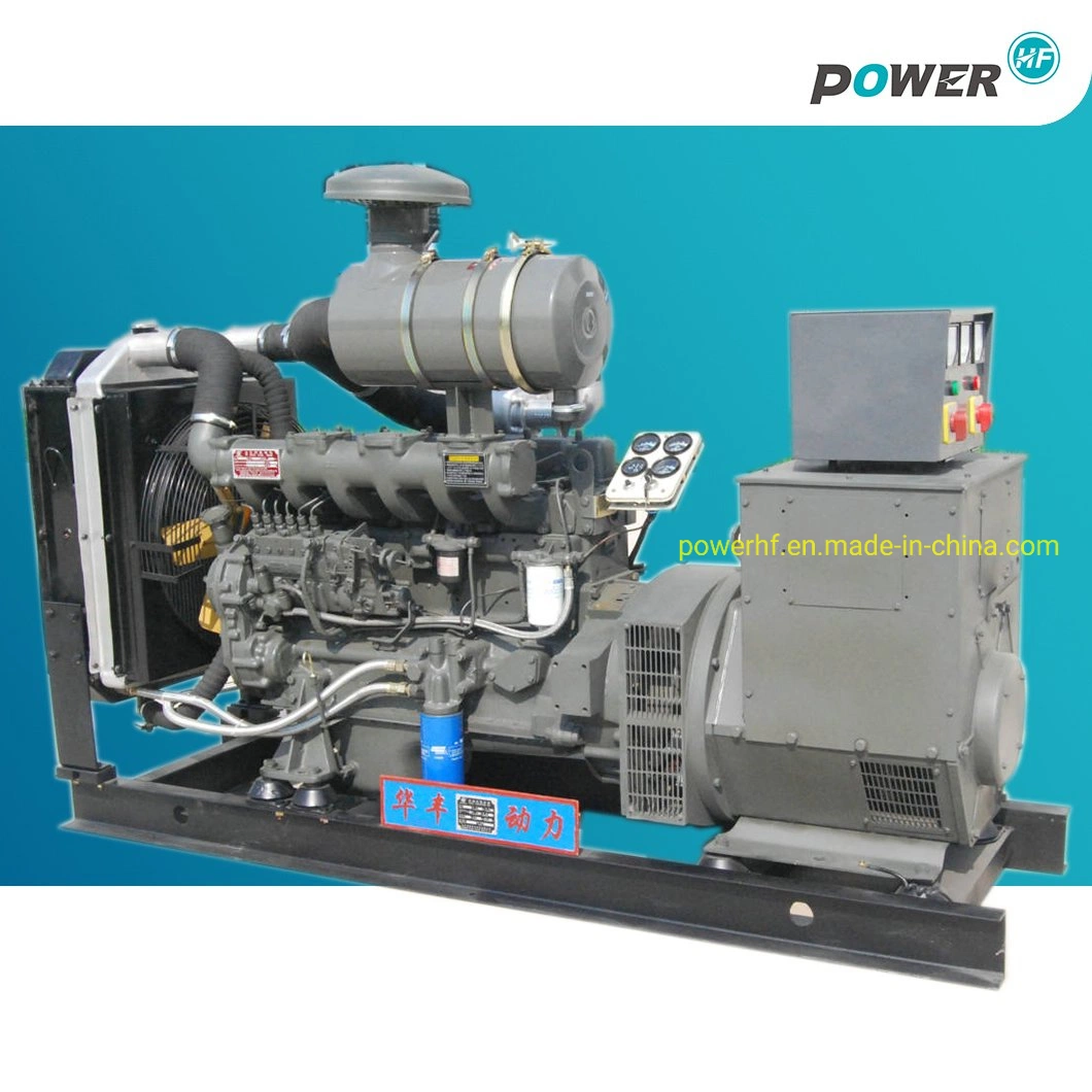 120kw Diesel Generator Set 150kVA Generator R6105izld7 Engine Electric Power Generator 150 kVA Water Cooled 3 Phases Open Frame Diesel Generator