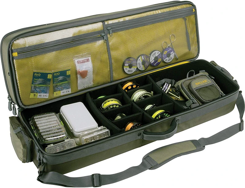 Cottonwood Fishing Gear Bag to Hold up to 4 Fishing Rods