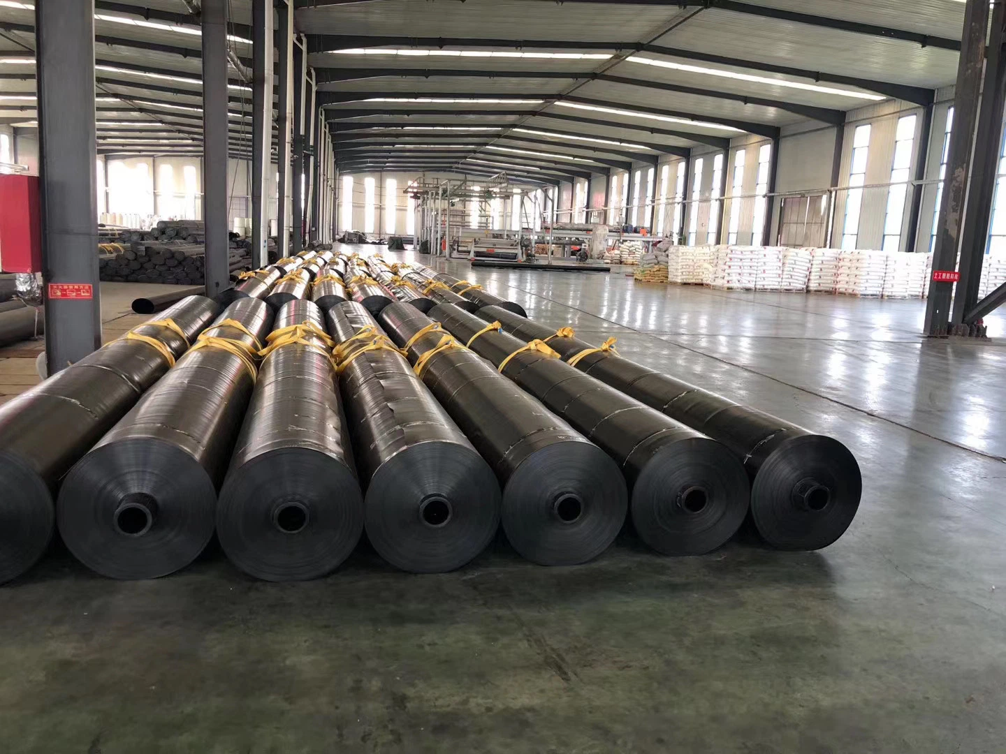 Anti-Seepage Geomembrane Liner HDPE Plastic Sheet / EVA Sheet/Black Sheet