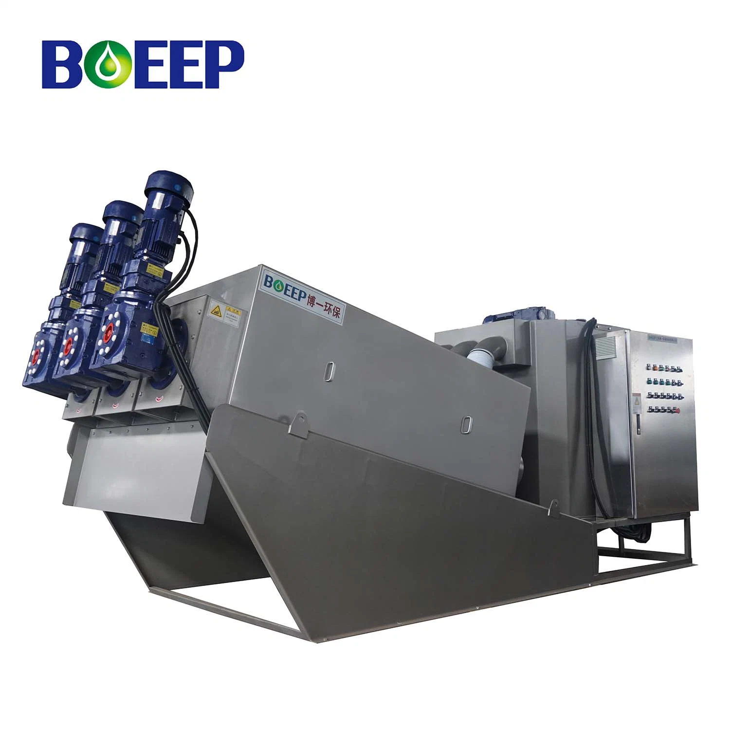 Filter Press Unit Stainless Steel Material in Wastewater Process