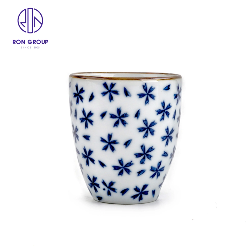 High Temperature Porcelain Is Suitable for Restaurant and Household Japanese Star Clear Wine Glass