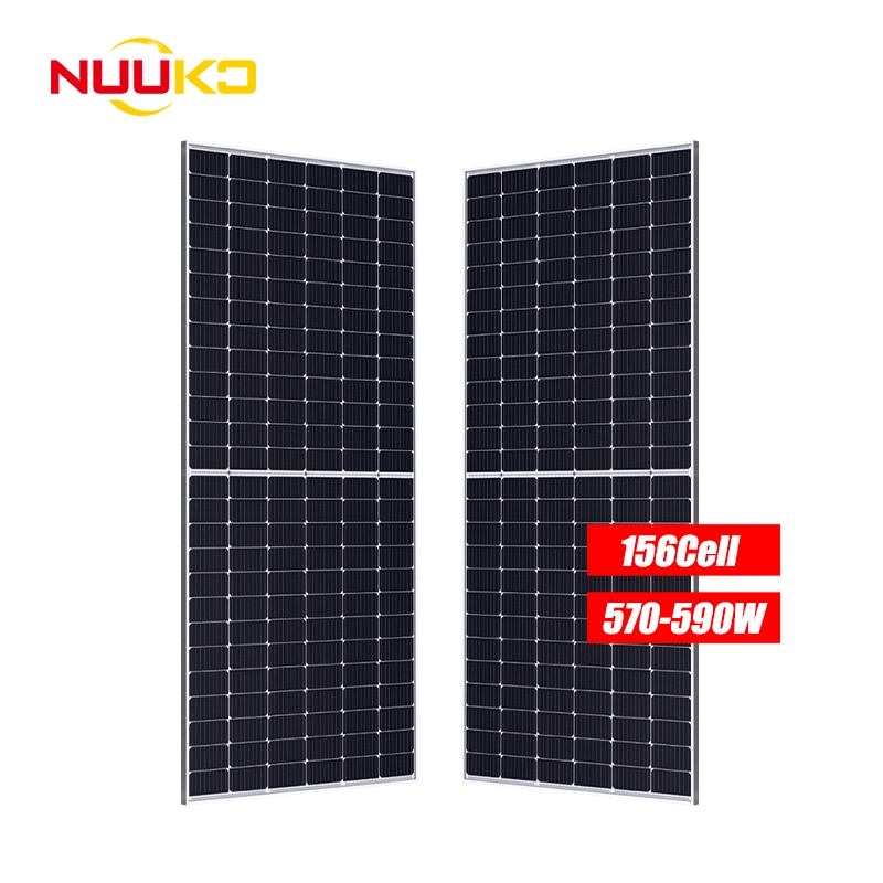 Nuuko High Efficiency 530W 535W 540W 545W 550W for Home Electricity with Solar Battery TUV/CE CB Retie Iecee ISO CQC IEC Inmetro