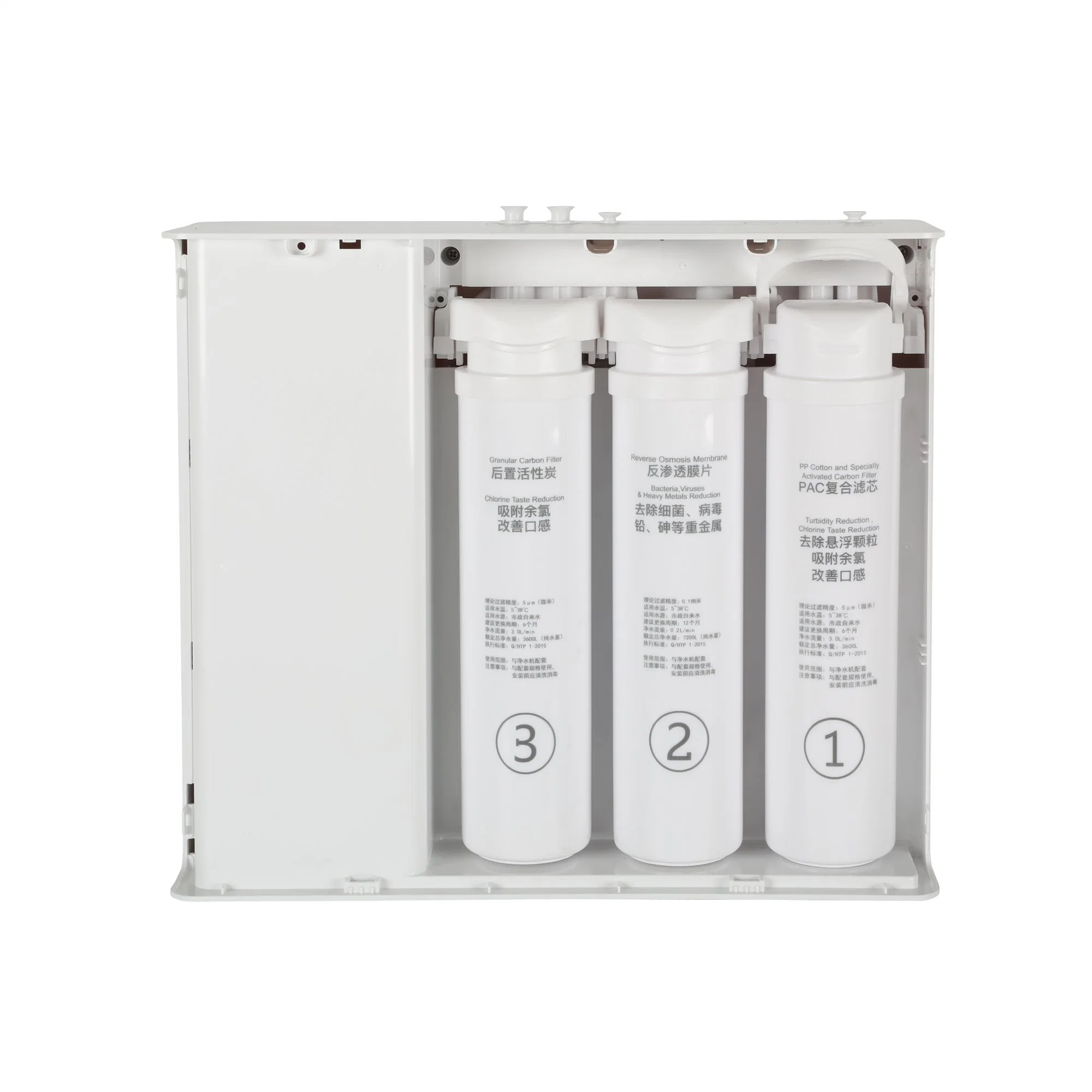 3 Stages Household RO Reverse Osmosis Electric Drinking Water Filter Purifier Machine for Home