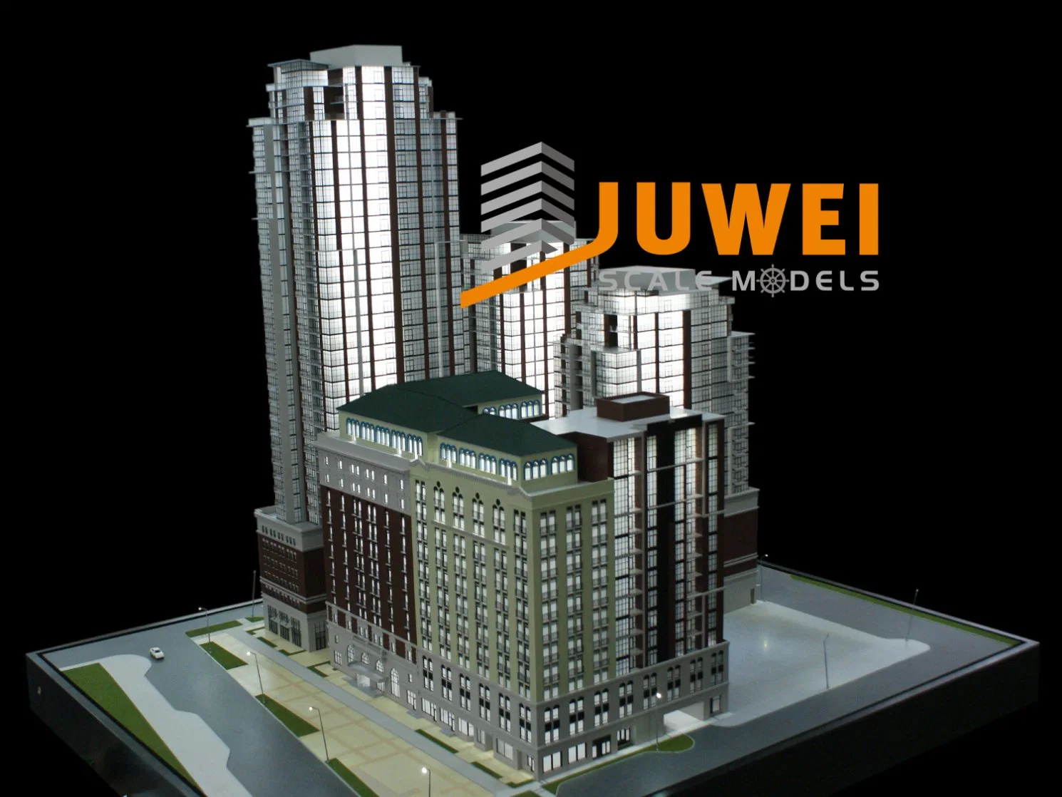 3D Physical Residential Architecture Model Building Maker (JW-147)