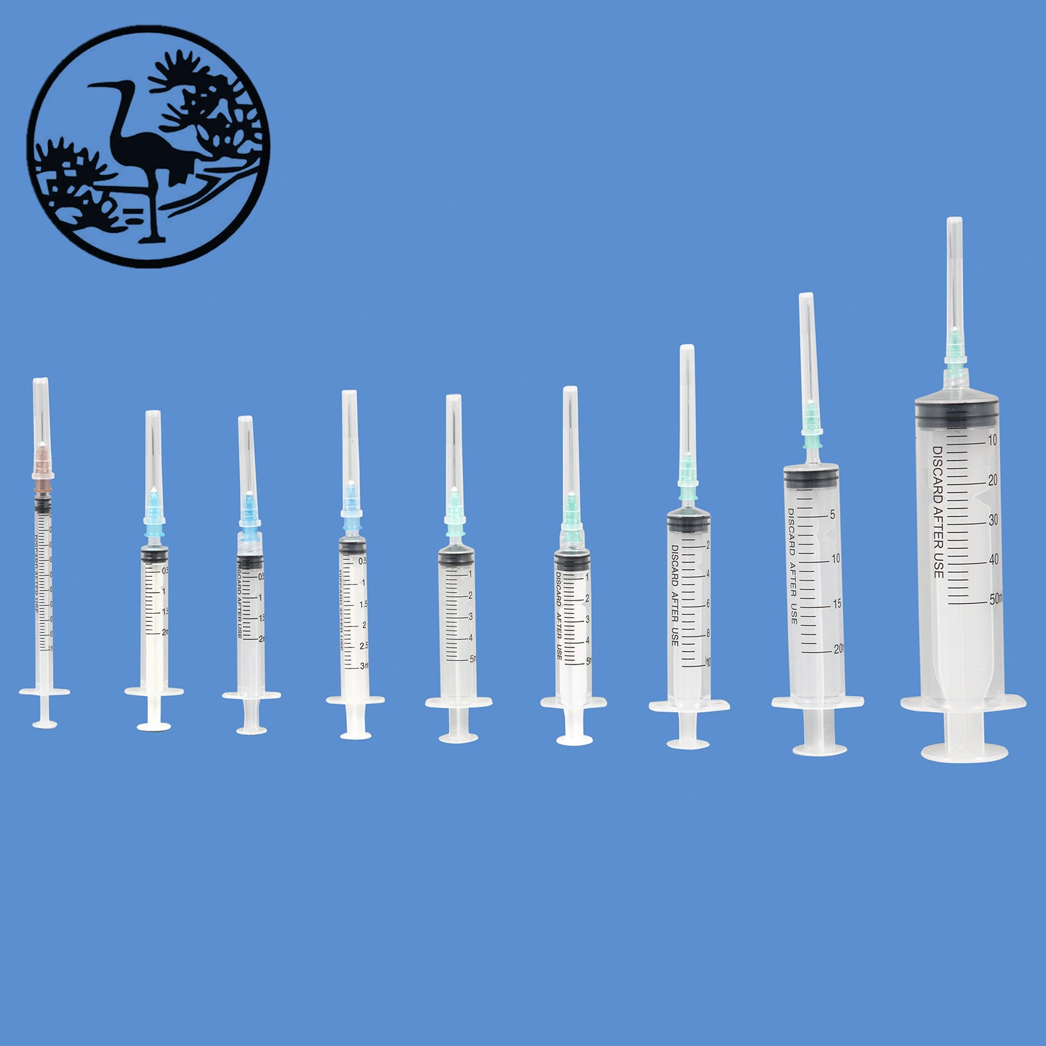 Ato cirúrgico seringa estéril de 2ml Luer Slip sem agulha com embalagem blister Produto Médico Suprimentos Médicos seringa descartável