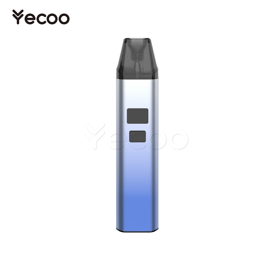 Yecoo Electronic Smoking Cigarette Distributors Open Portable VAPE Pod System China H8 sistemas de vaina VAPE abierta rellenable