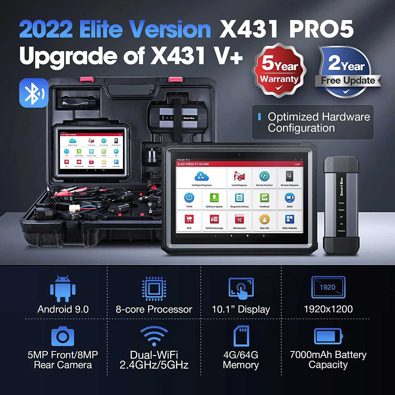 Launch X431 PRO5 Scan Diagnostic Tool