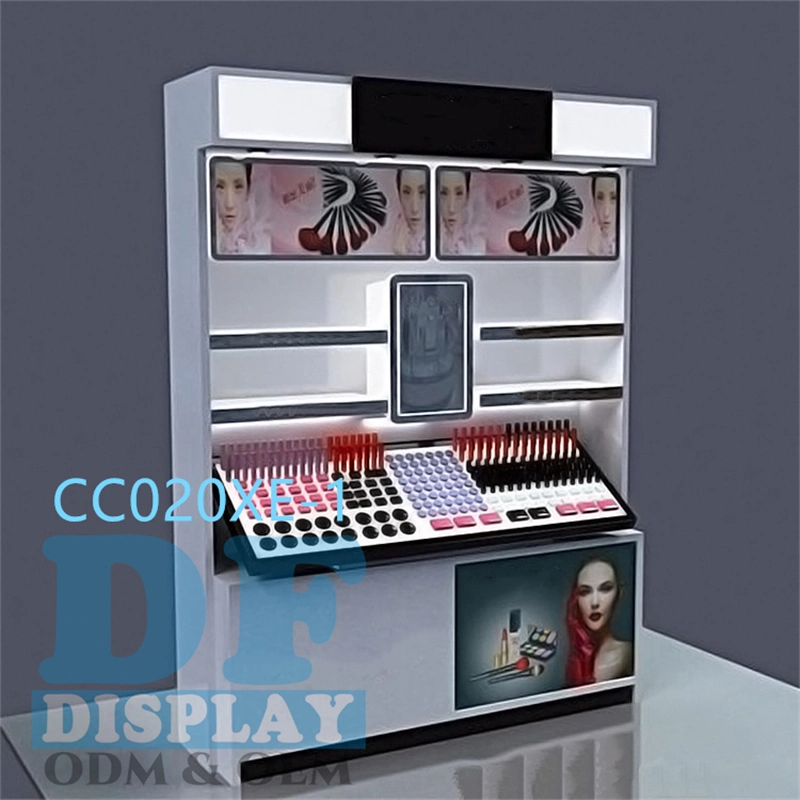 Exposicion Estética personalizada Shopping Mall Showcase Retail Perfume Store Mueble Estética Display Cabinet