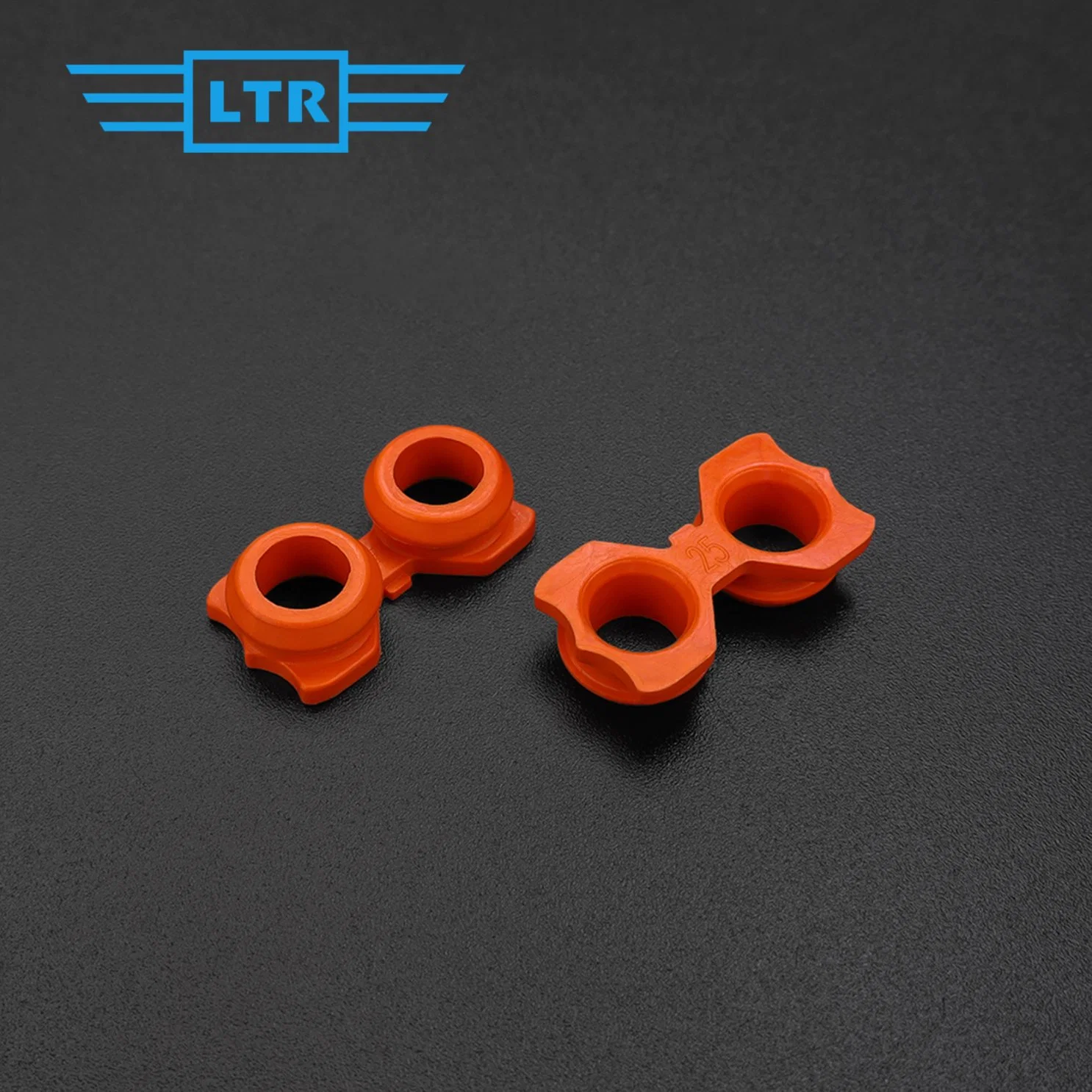 Customized Color Sir/FKM/EPDM/NBR Pipe Gasket Connector Rubber Parts