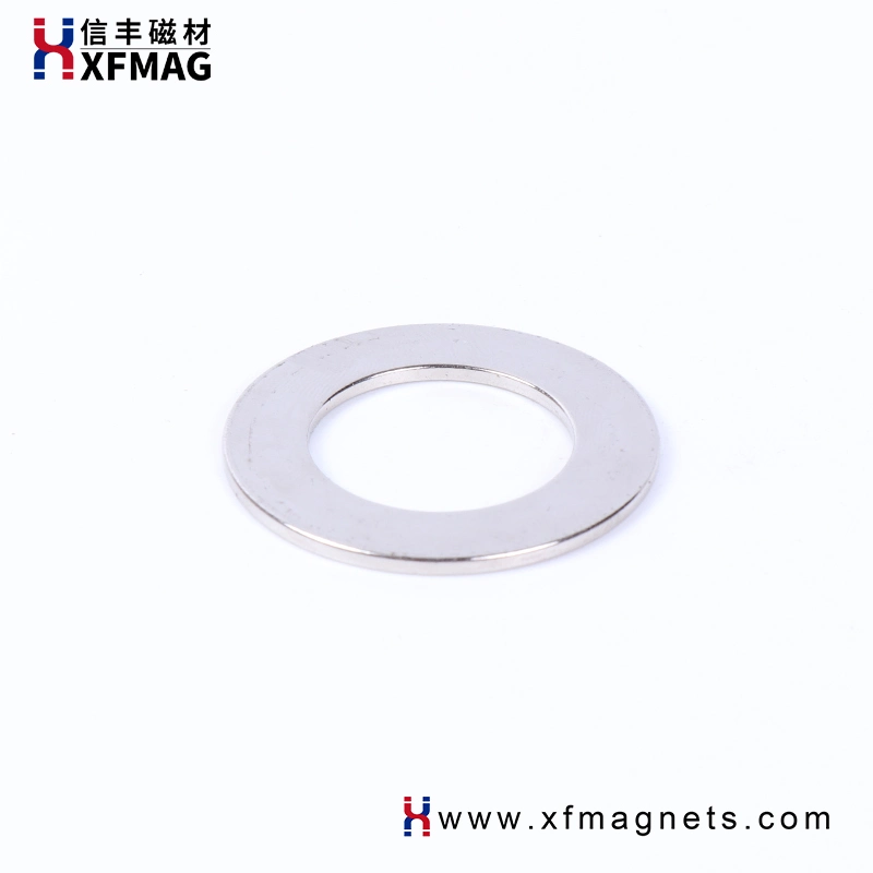 Neodymium Permanent Ring Four Magnetized Customized Epoxy Coated Strong NdFeB Magnet